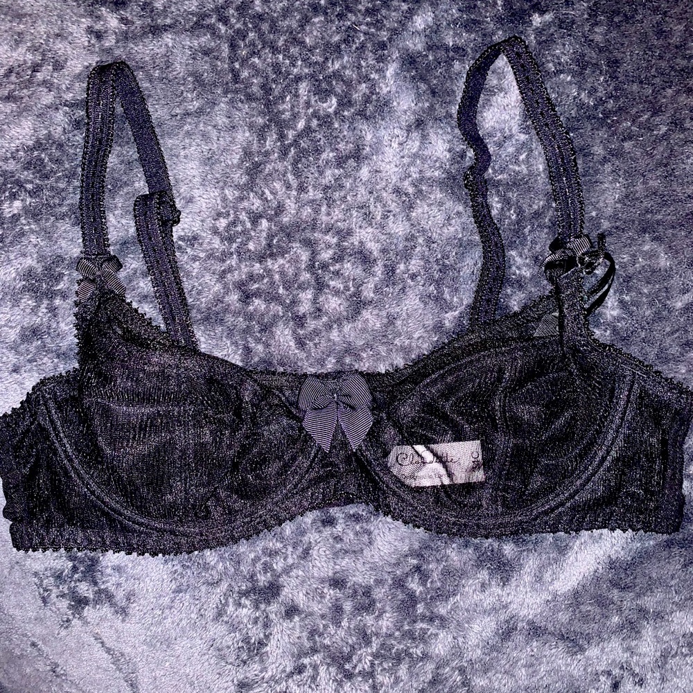 Claudette Dessous Bra - Black Licorice